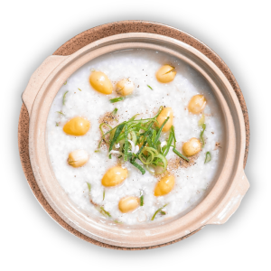 Cháo hạt sen bạch quả