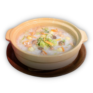 Cháo nấm đông trùng hạ thảo